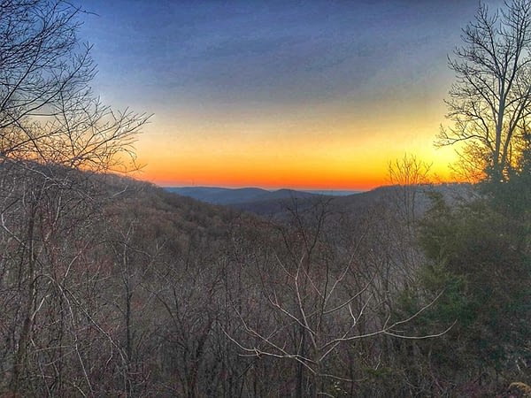 Mountain Mist sunrise